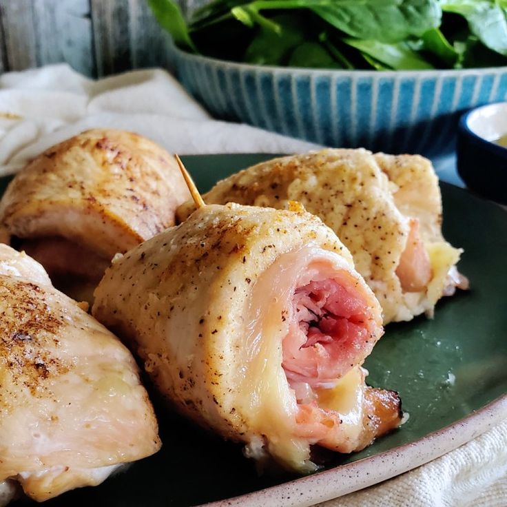 Oven Baked Chicken Roll Ups With Cream Cheese