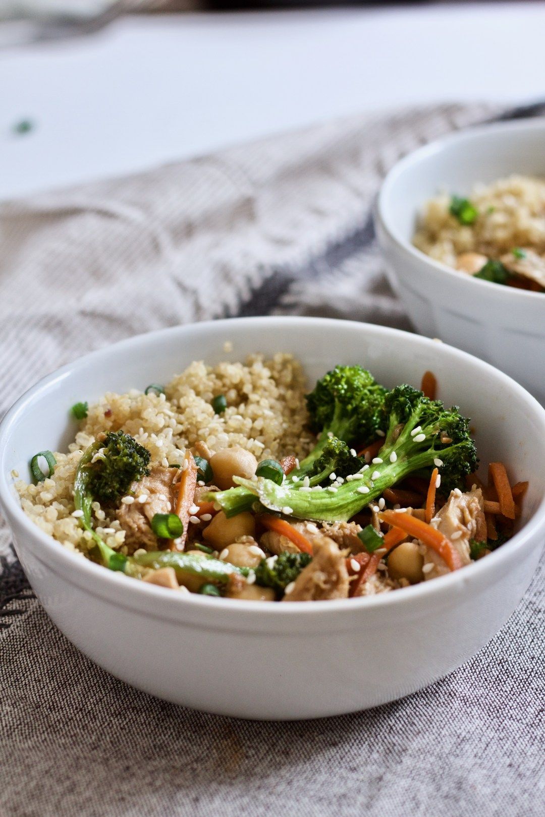 Chicken Teriyaki Quinoa Bowls