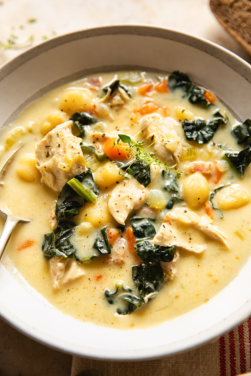 Chicken Gnocchi Soup With Cream Cheese