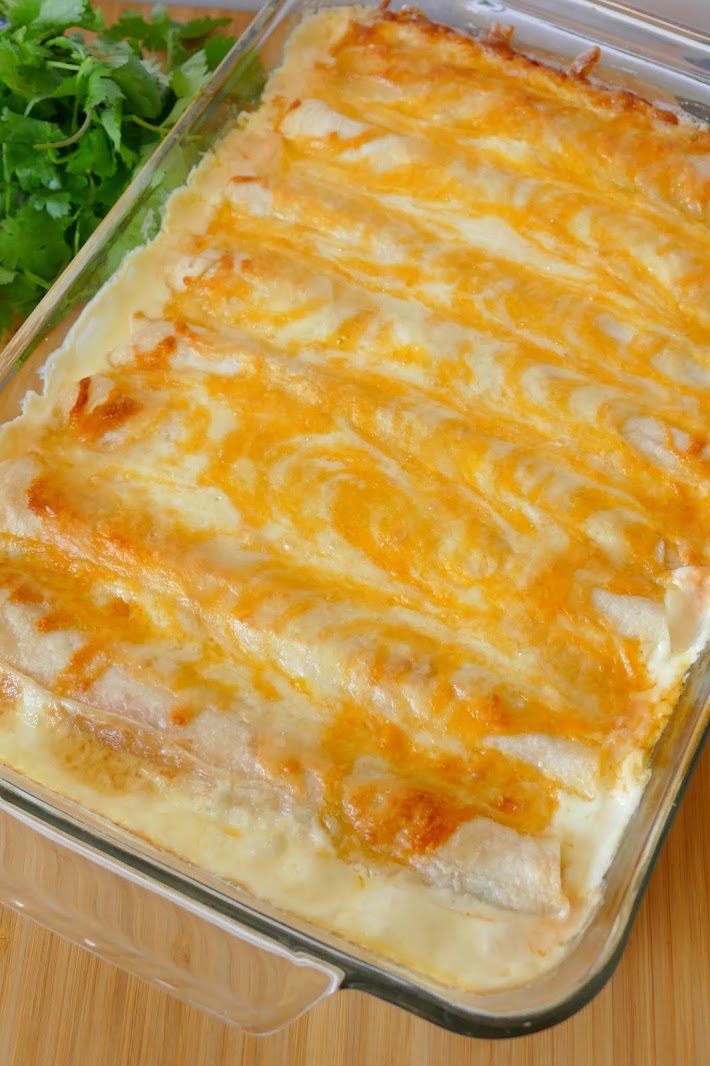 Cream Cheese Chicken Enchiladas Recipe