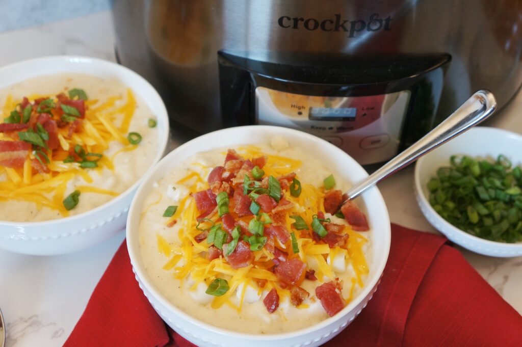 Baked Potato Soup With Frozen Potatoes