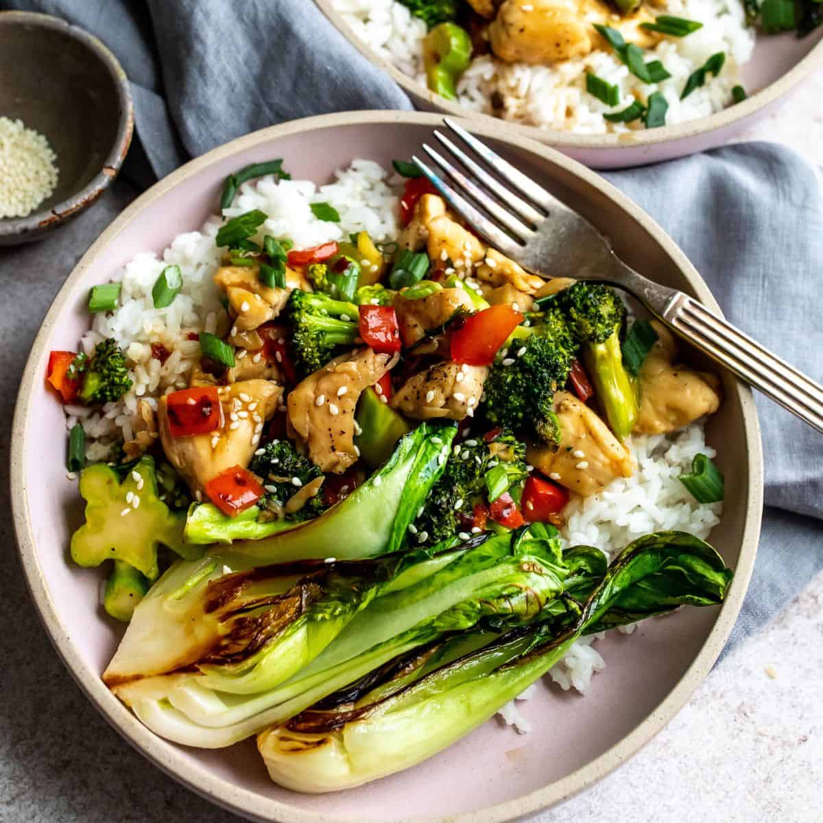 Sailor Bailey Teriyaki Chicken Bowls