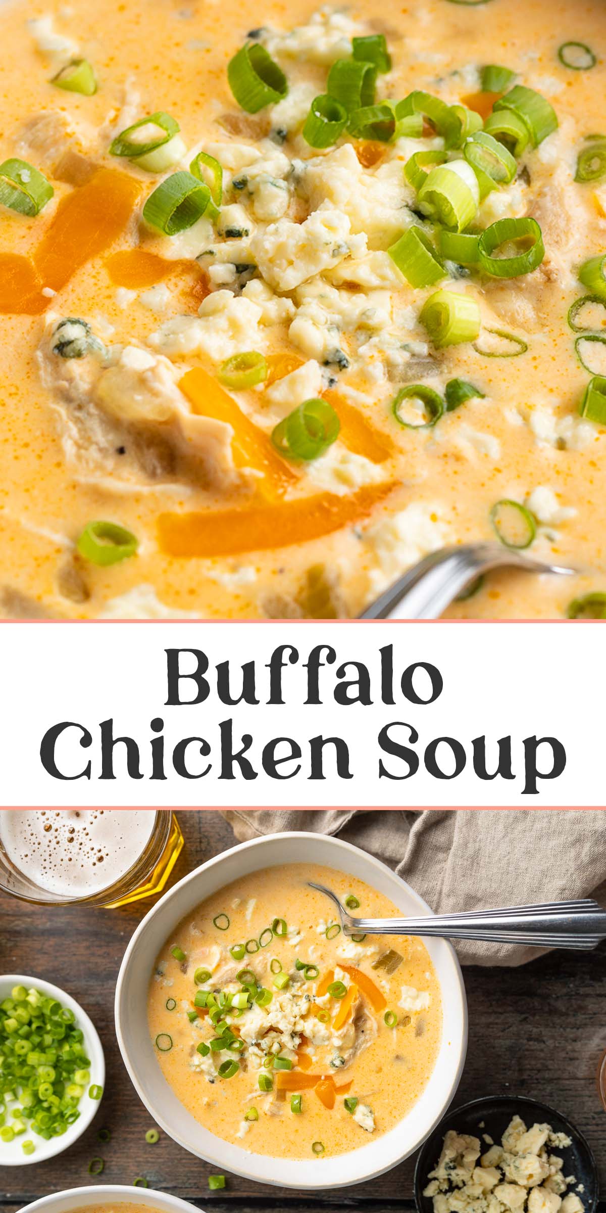 Buffalo Chicken Soup No Cream Cheese