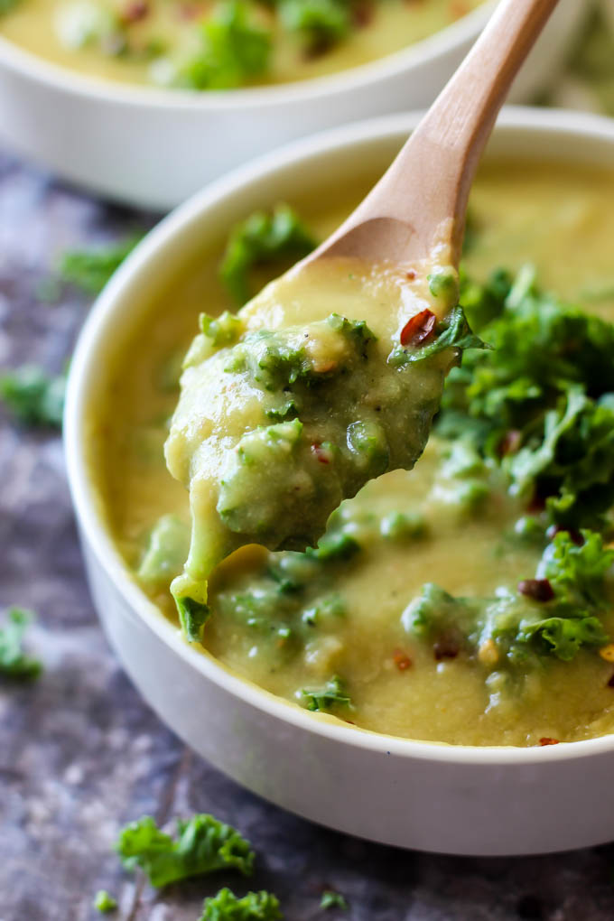 Half Baked Harvest Potato Kale Soup