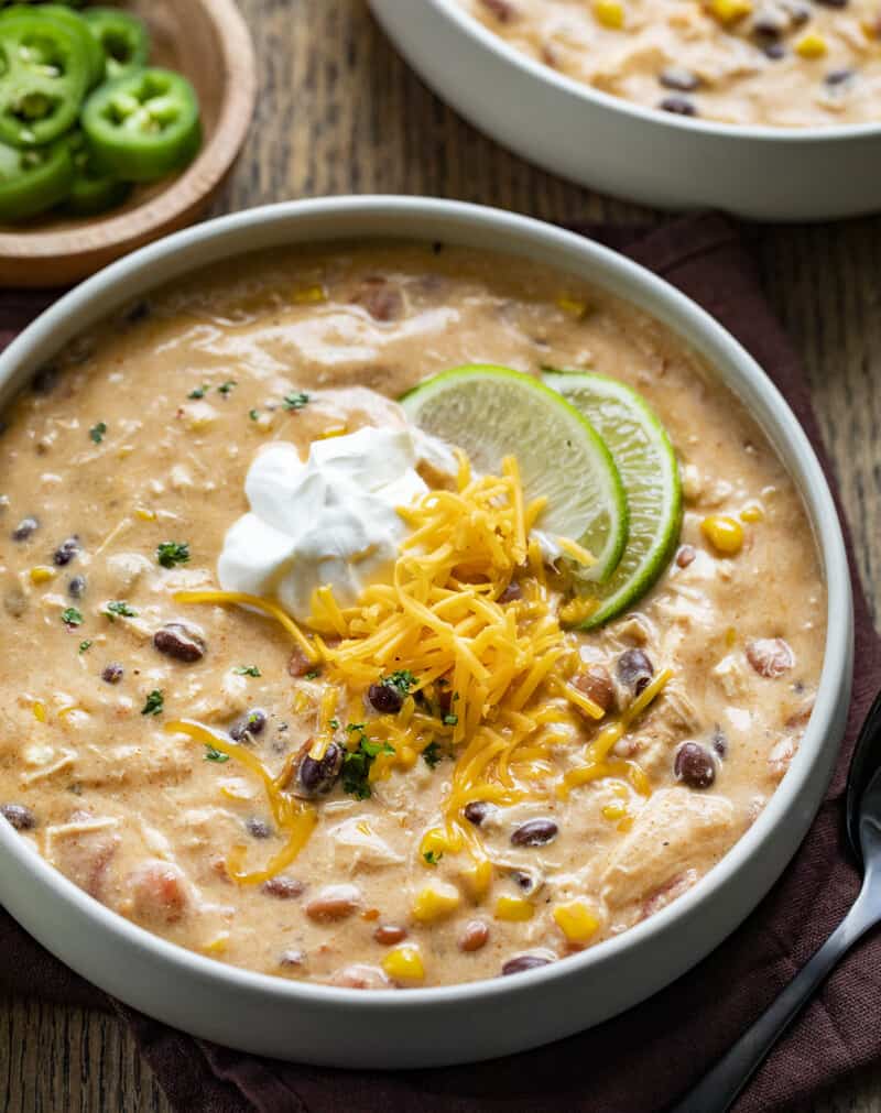 Taco Chicken Soup With Cream Cheese