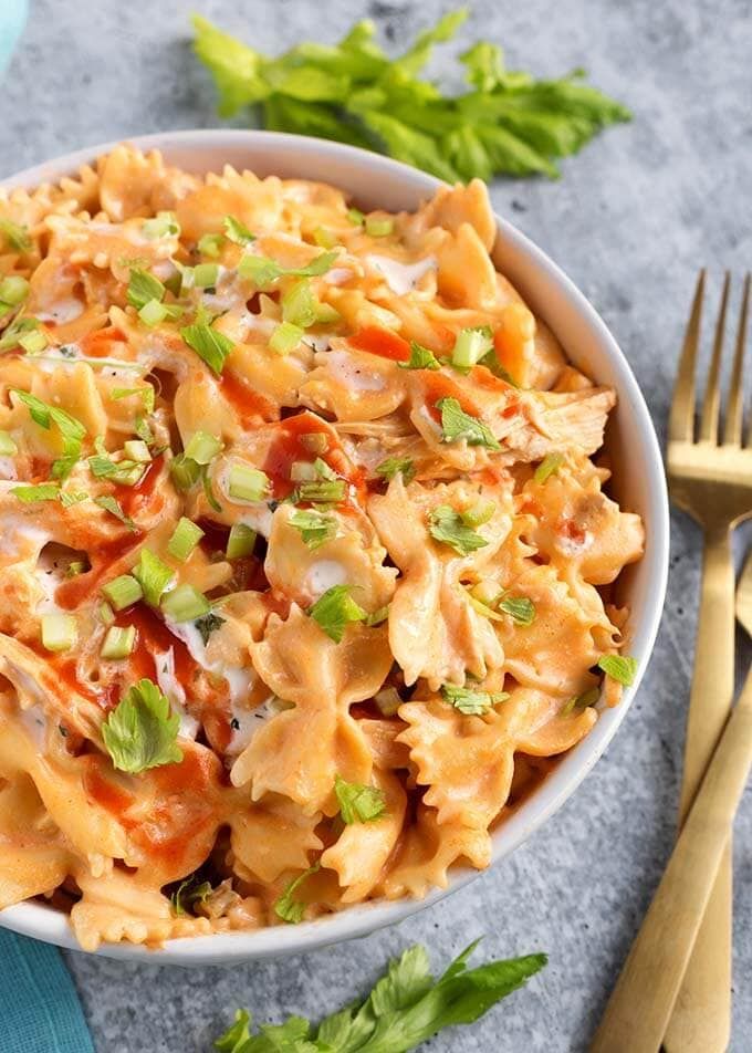 Buffalo Chicken Pasta Recipe With Cream Cheese