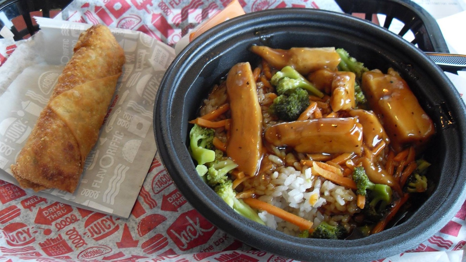 Chicken Teriyaki Bowl At Jack In The Box