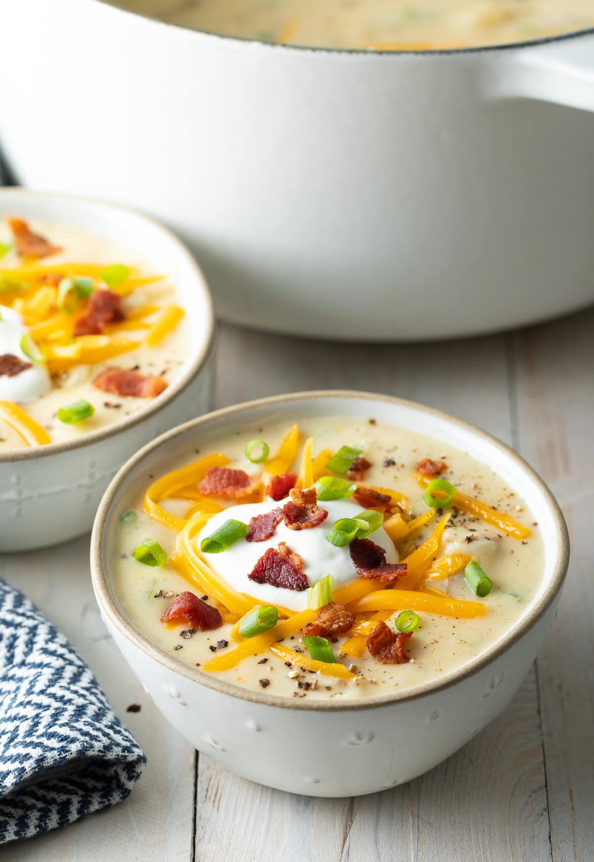 Loaded Baked Potato Soup In