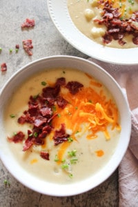 Baked Potato Soup Stove Top