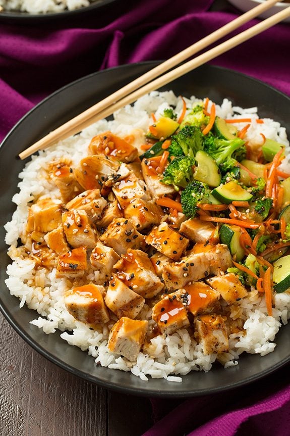 Chicken Teriyaki Rice Bowl