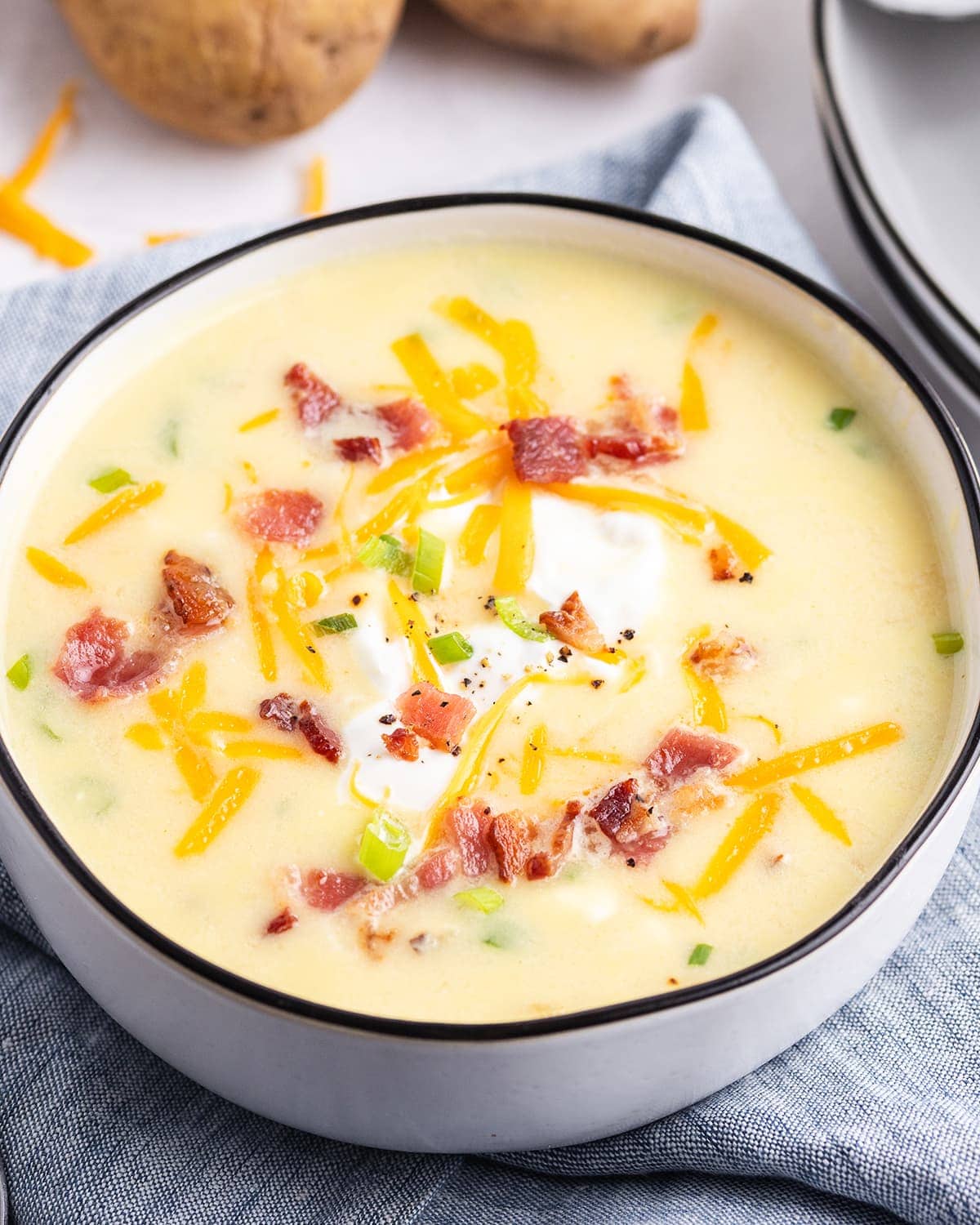 Baked Potato Soup Recipe Uk