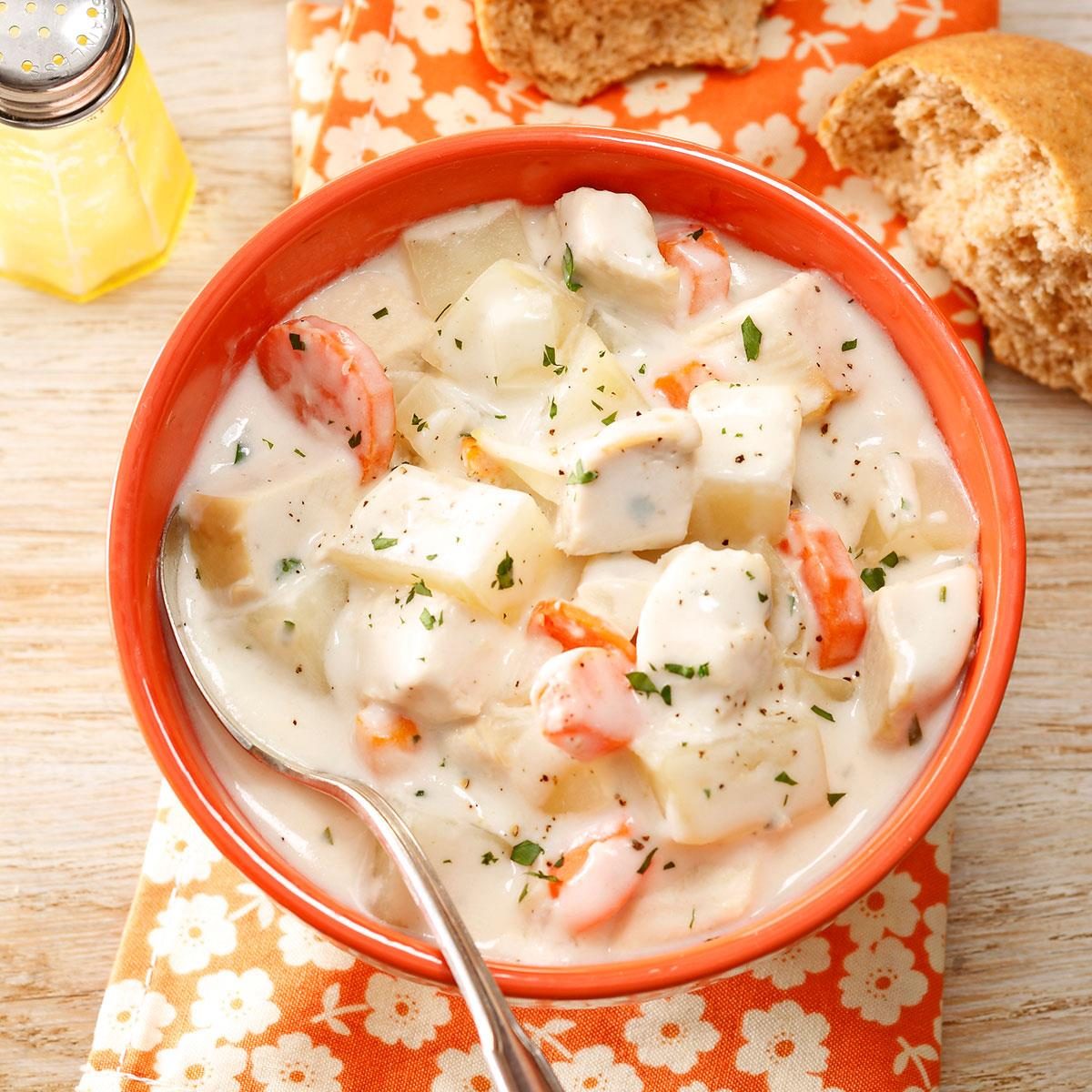 Chicken Soup With Cream Cheese Recipe