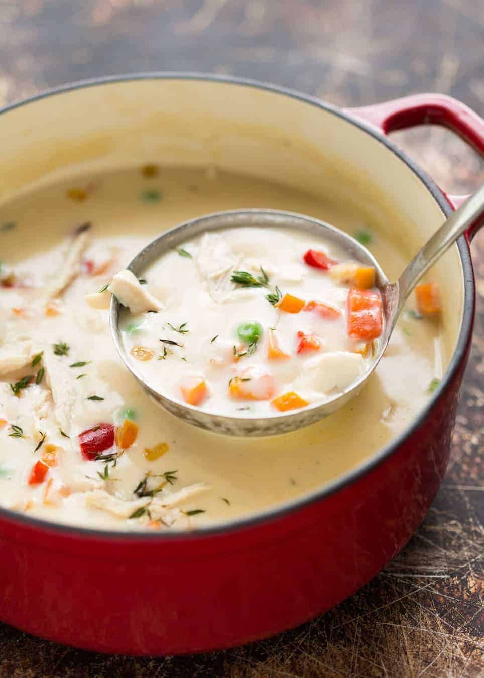 Cream Of Chicken Soup And Cream Cheese Sauce