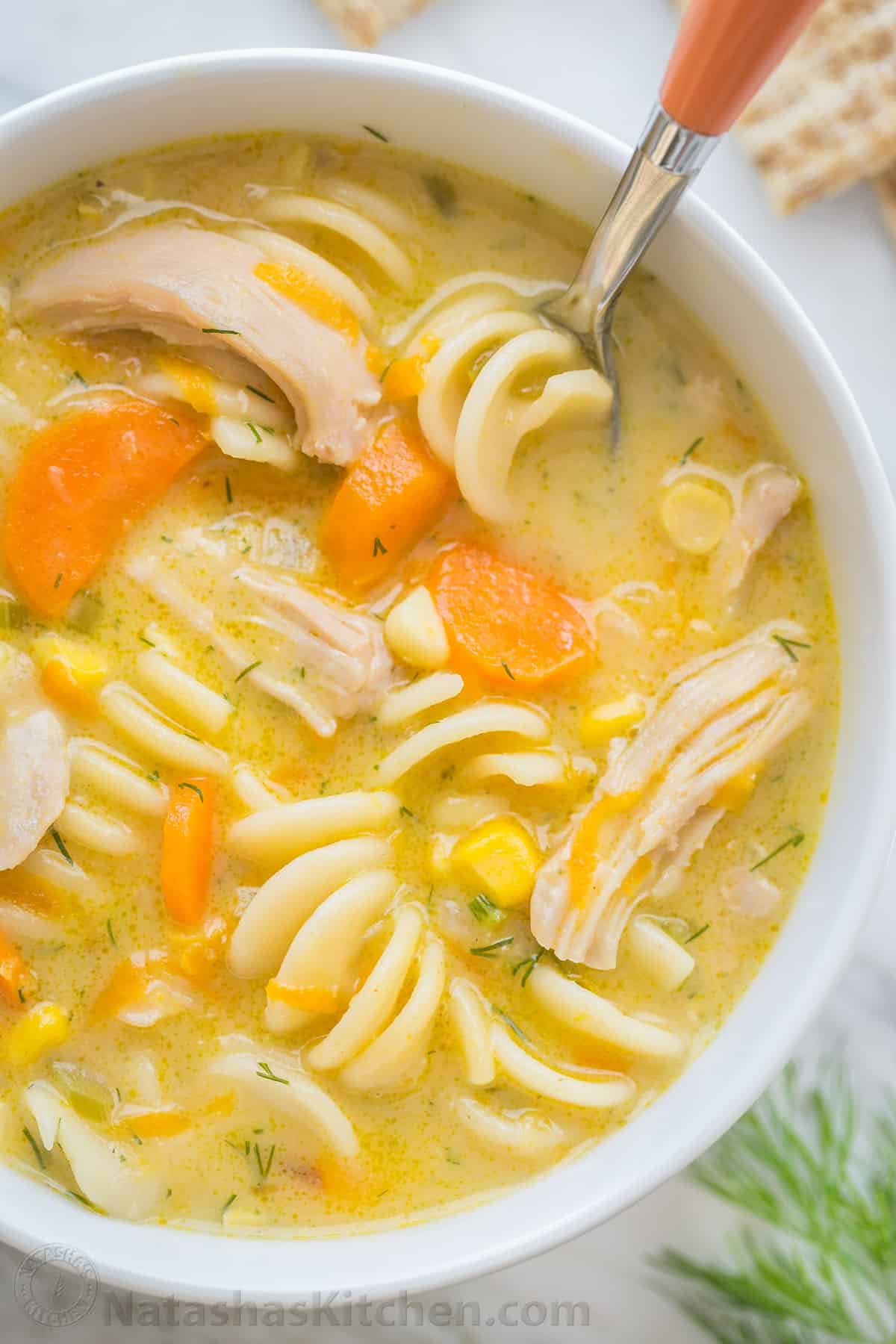 Add Cream Cheese To Chicken Noodle Soup