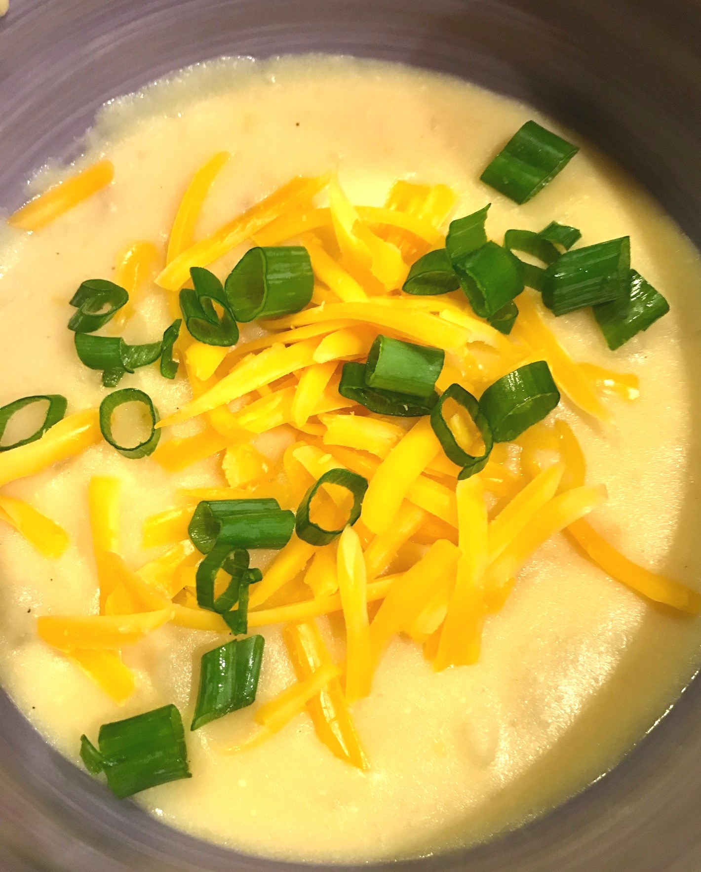 Baked Potato Cheese Soup Crock Pot