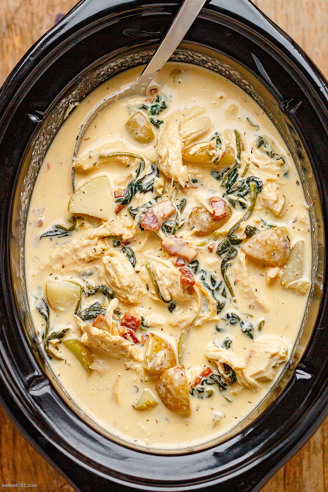 Slow Cooker Creamy Chicken Soup Recipe – Crock Pot Chicken Soup Recipe