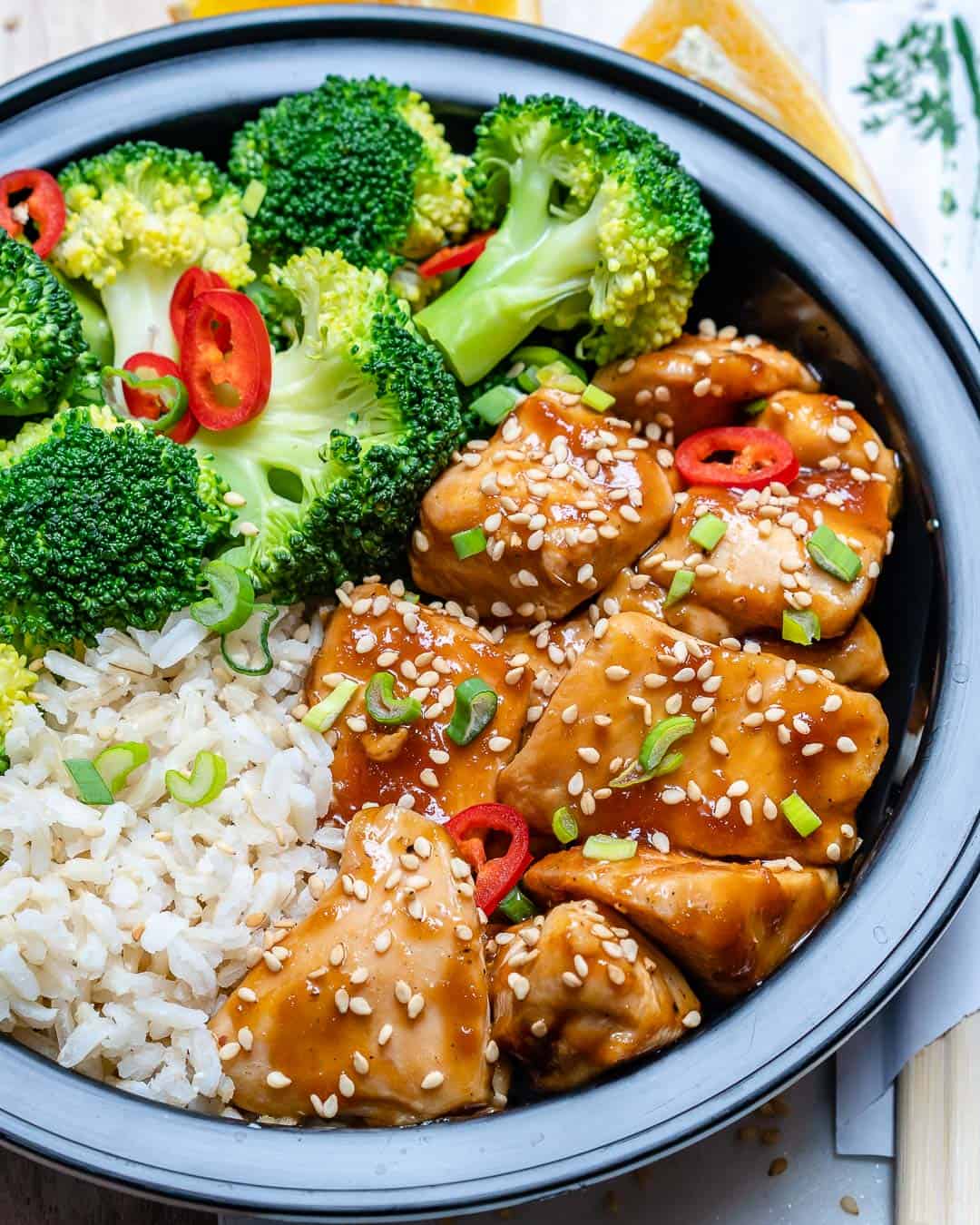 Chicken Teriyaki Bowl Playa Bowls