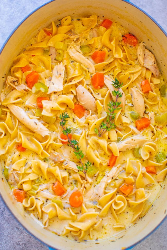 Chicken Cream Cheese Noodle Recipe