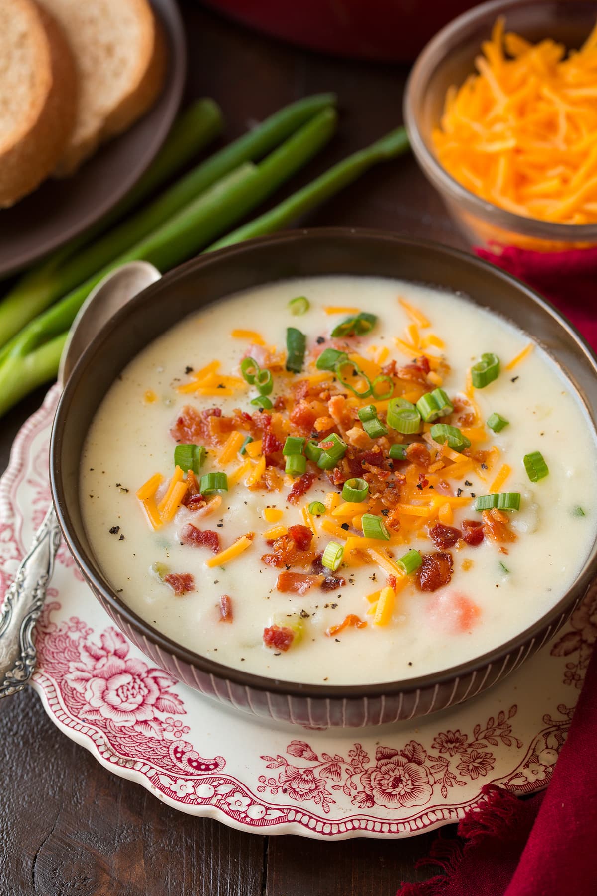 Baked Potato Soup And Potato Soup