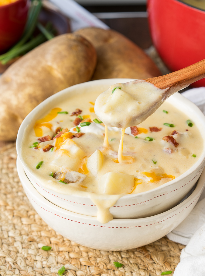 Loaded Baked Potato Soup Recipe | Recipe | Best potato soup, Baked