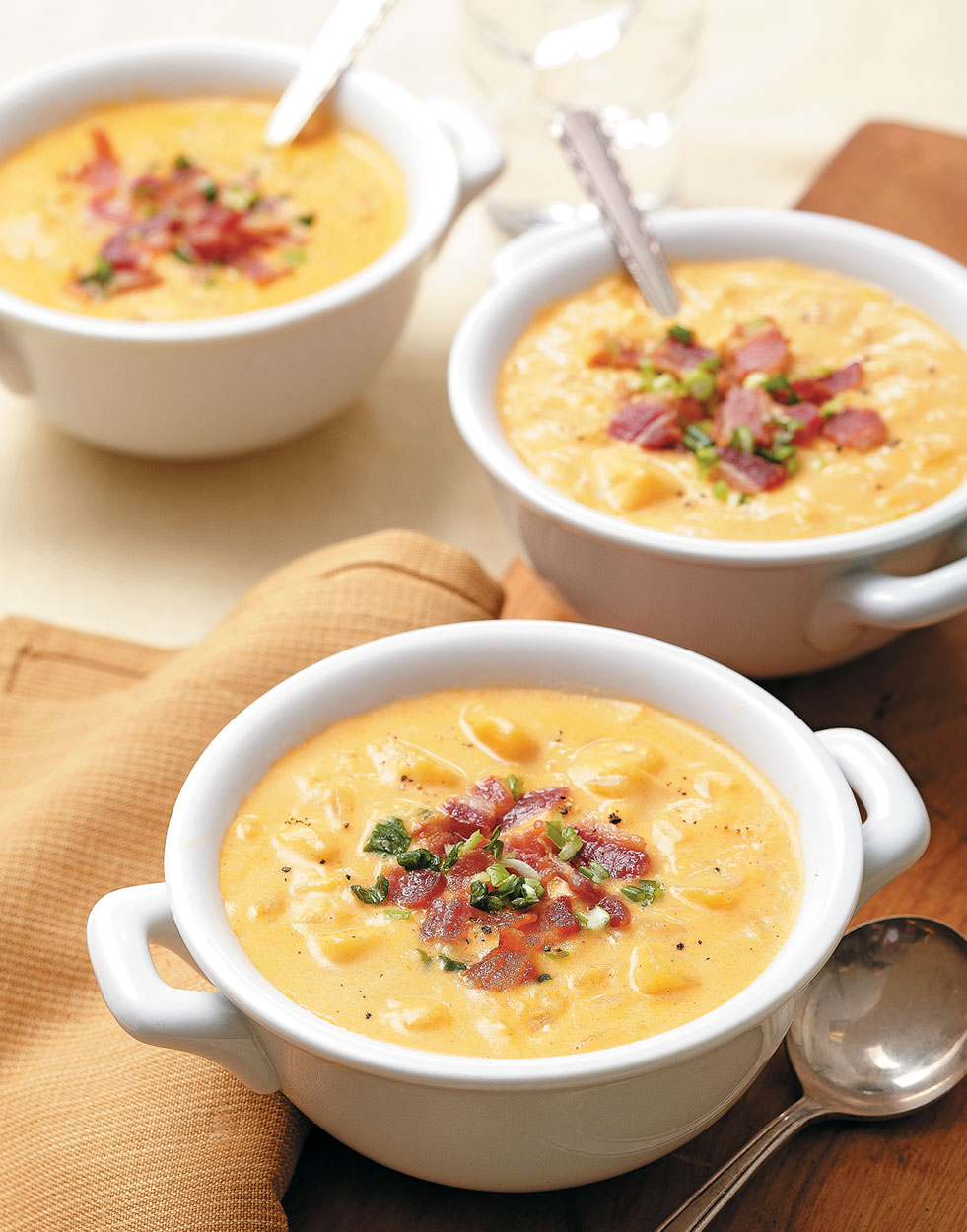 Baked Potato Bacon Soup Recipe