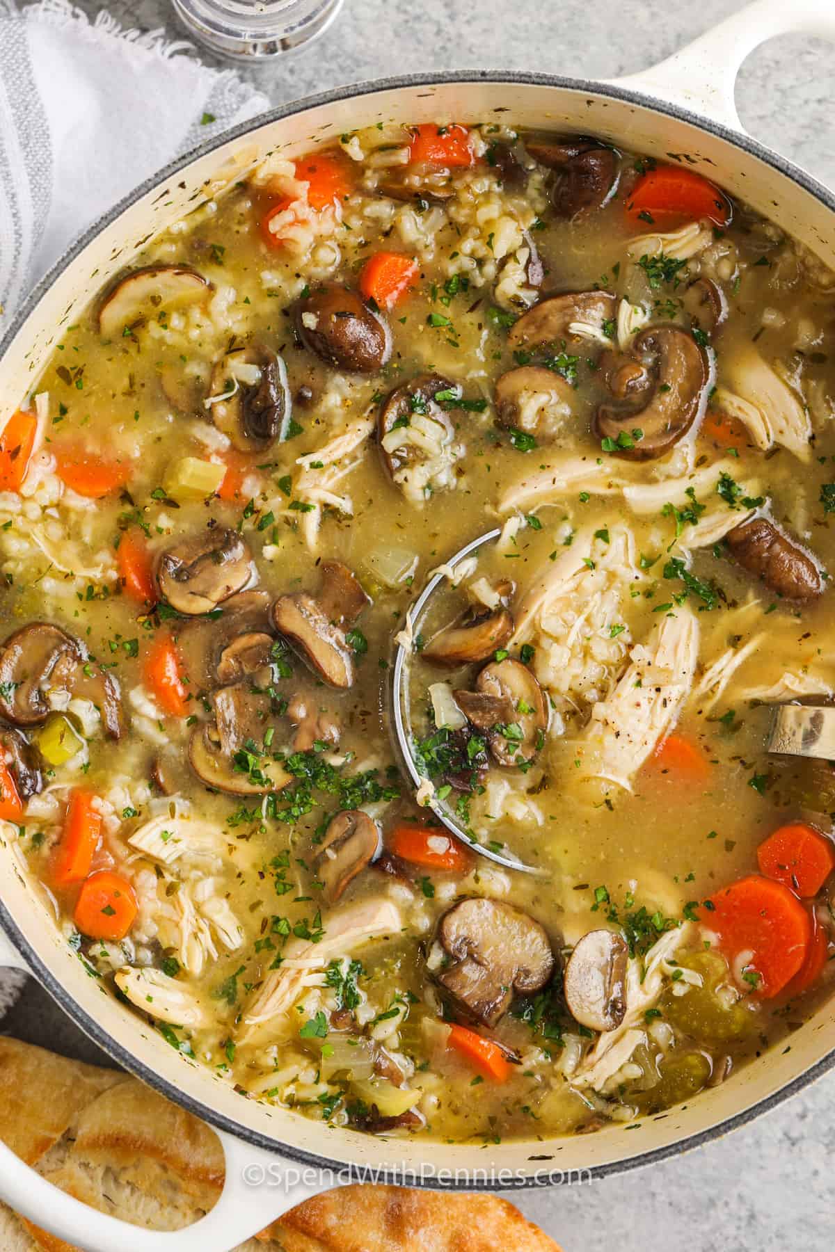 Cream Cheese Mushroom Soup Chicken