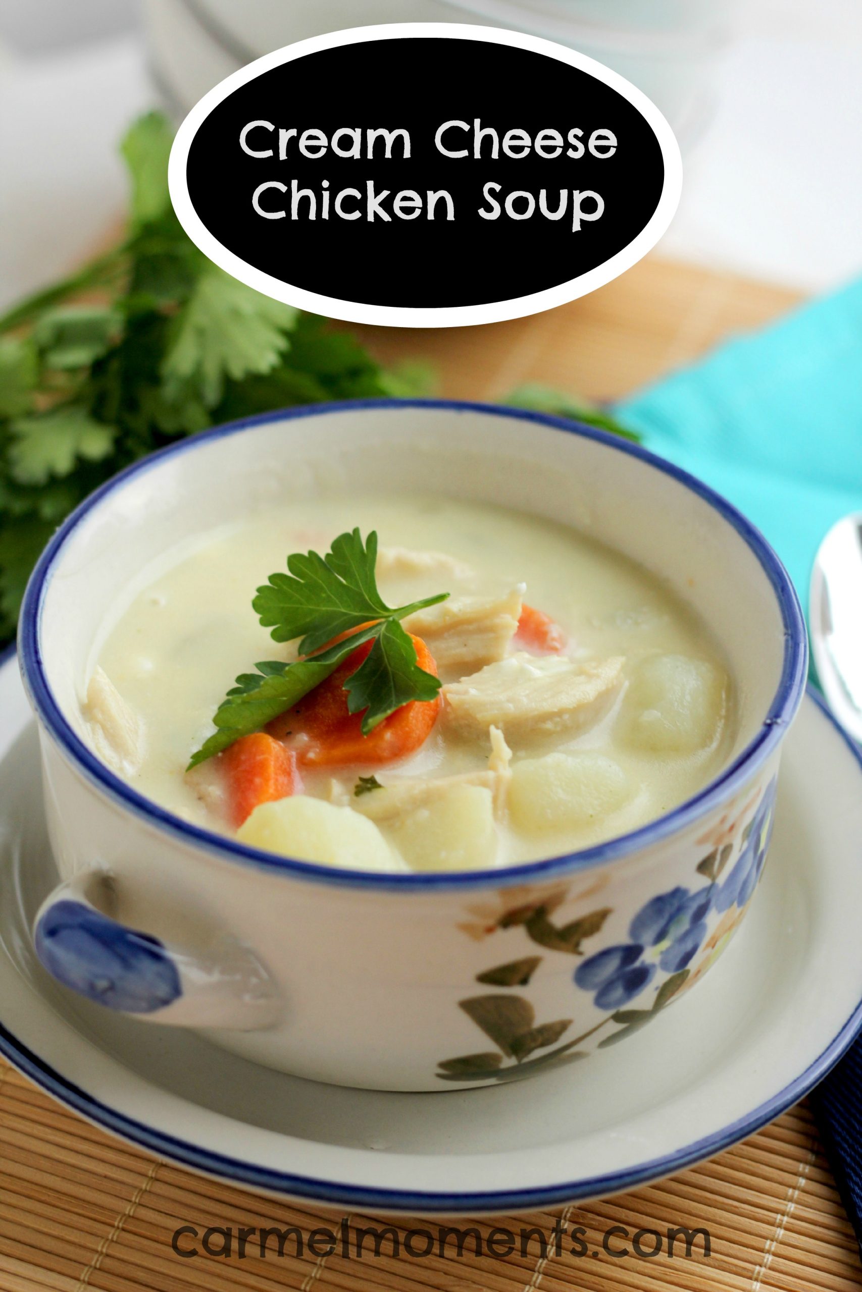 Creamy Chicken Soup With Cream Cheese