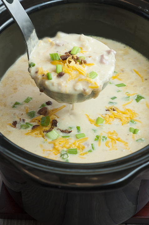 Baked Potato Soup With Bacon