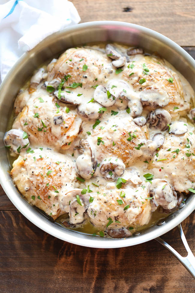 Cream Cheese Mushroom Sauce For Chicken