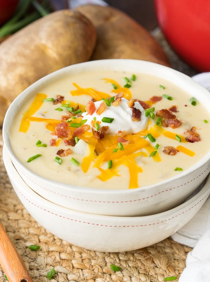 Loaded Baked Potato Soup - I Wash... You Dry