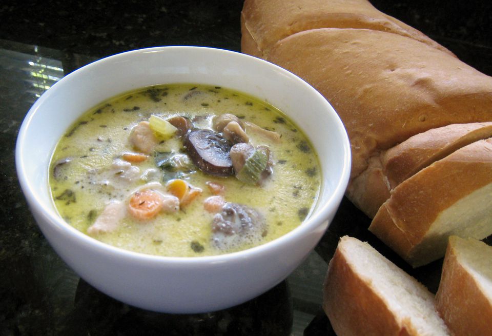 Chicken Cheese Cream Of Mushroom Soup Recipe