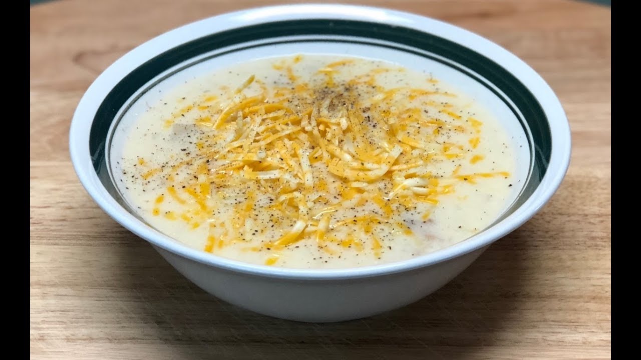 Baked Potato Soup Pressure Cooker