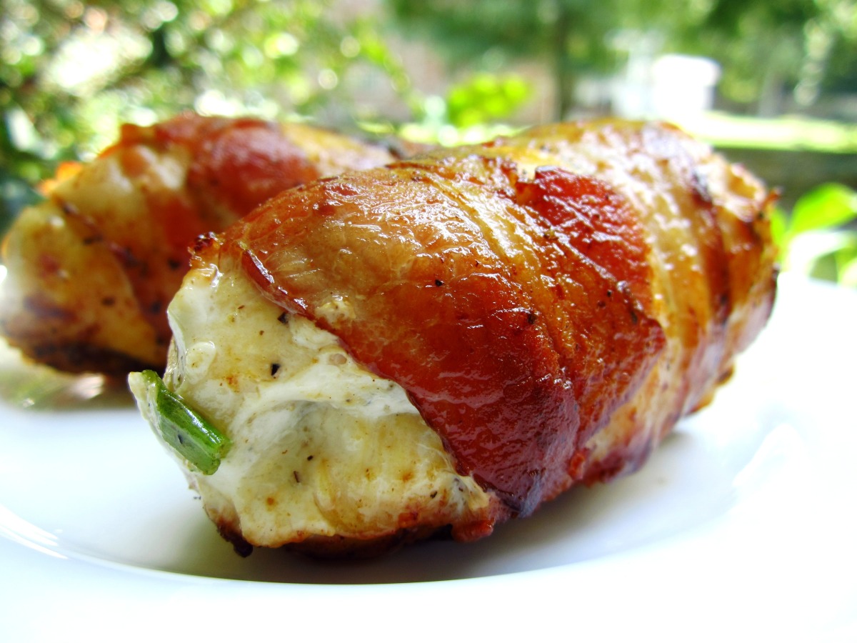 Bacon Wrapped, Cream Cheese Stuffed Chicken Breasts Recipe - Food.com