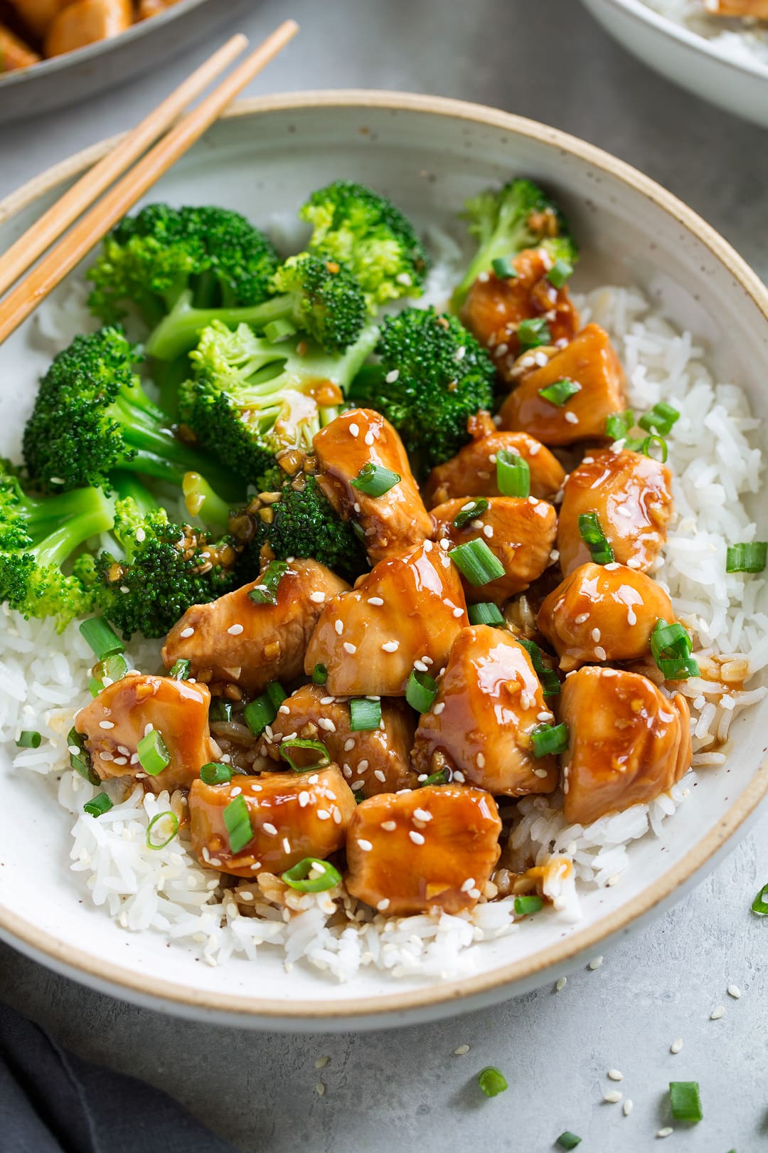 Simple Teriyaki Chicken Rice Bowl Recipe