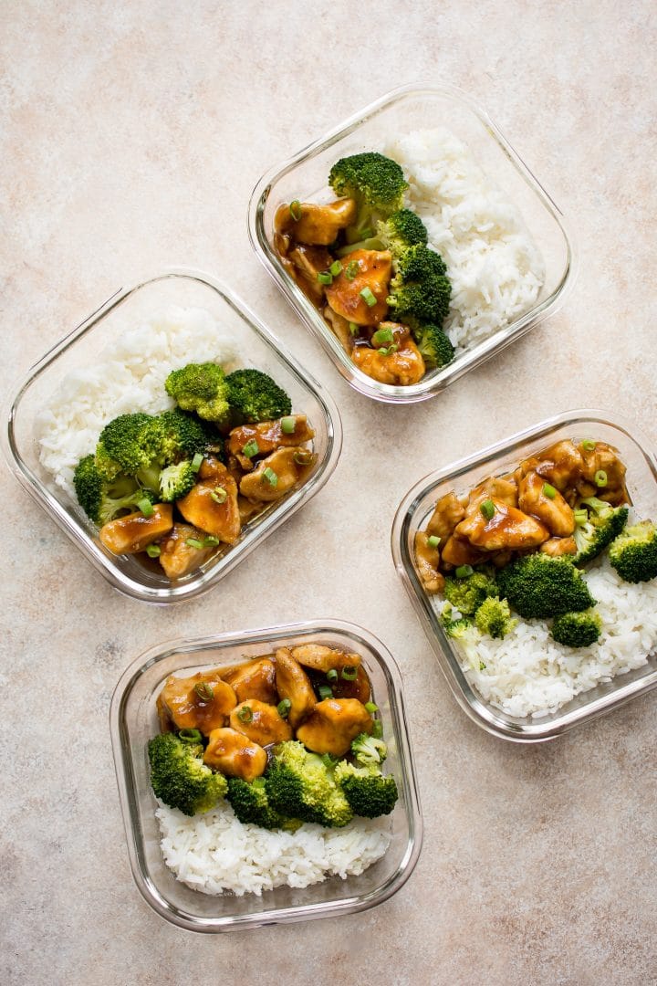 Teriyaki Chicken Bowls Meal Prep