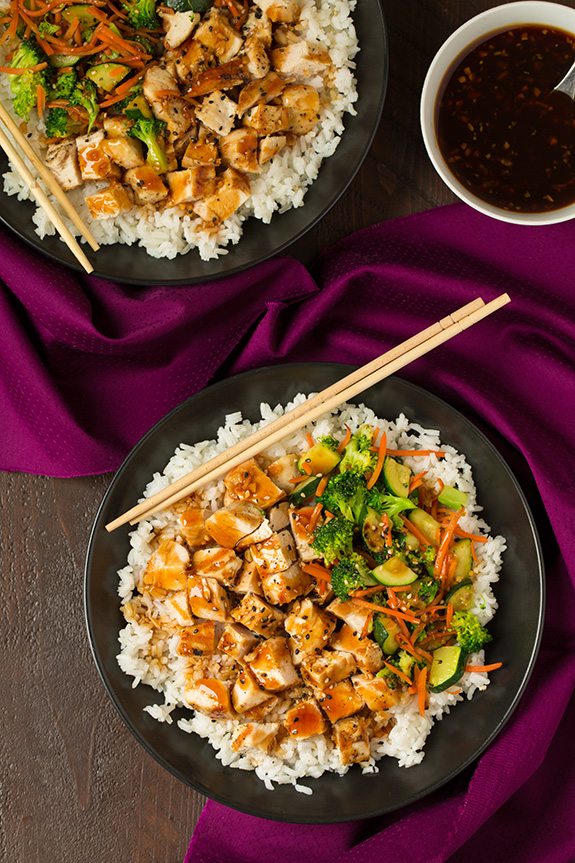 Teriyaki Chicken Rice Bowl Edo