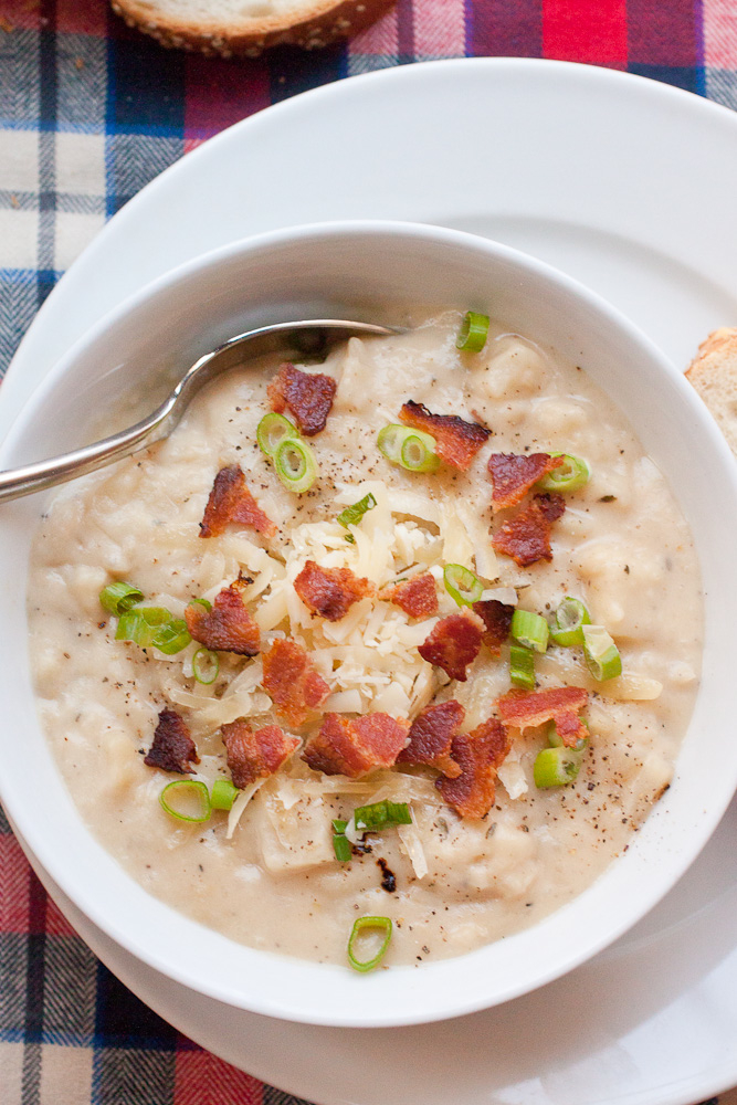 Crock Pot Loaded Baked Potato Soup - Smells Like Home