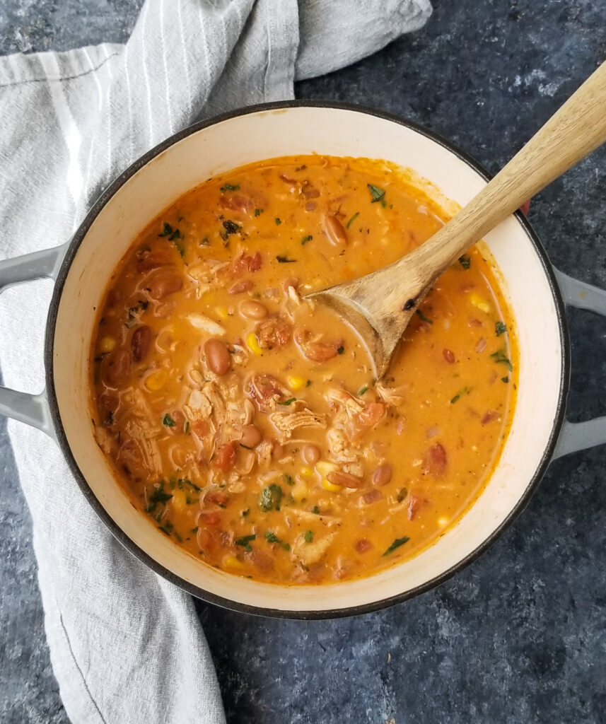 Chicken Taco Soup With Cream Cheese Recipe