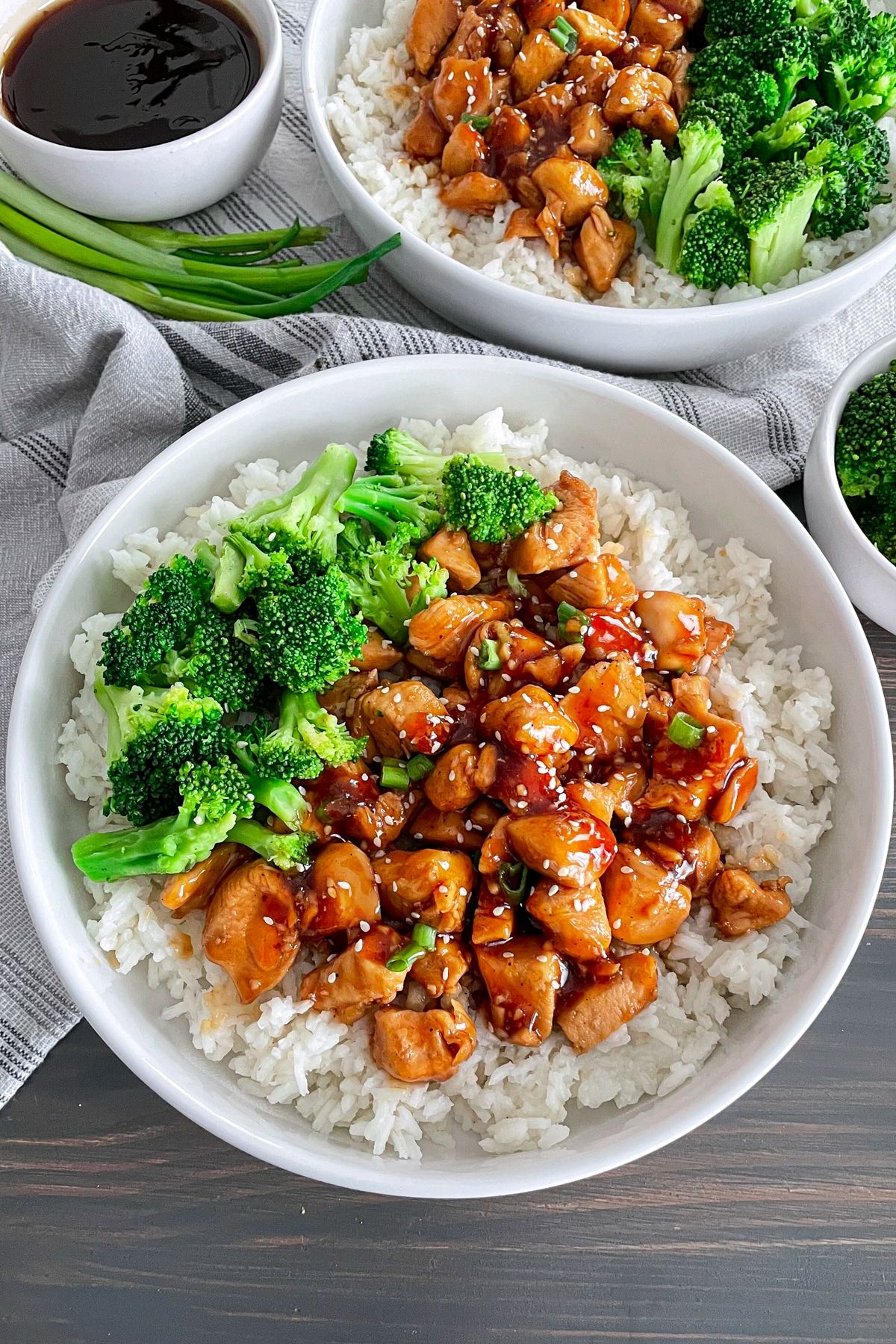 Teriyaki Chicken Bowl And Rice Calories