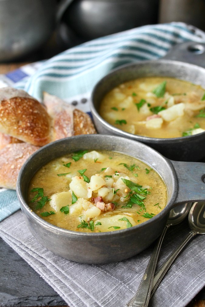 Baked Potato Soup With Almond Milk