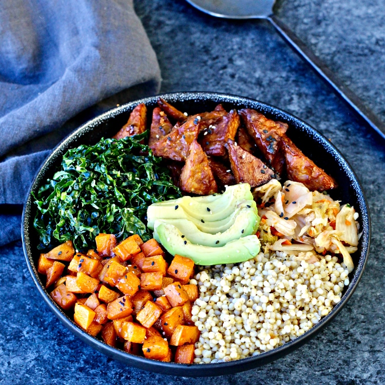 Chicken Teriyaki Buddha Bowl