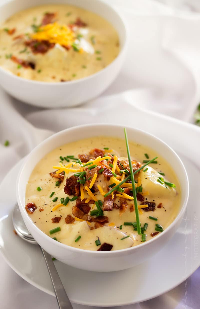 Loaded Baked Potato Soup Cdkitchen