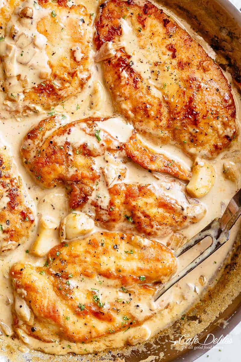 Creamy Chicken Sauce With Cream Cheese