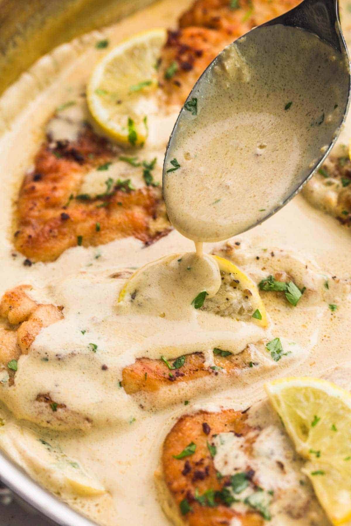 Creamy Cream Cheese Sauce For Chicken