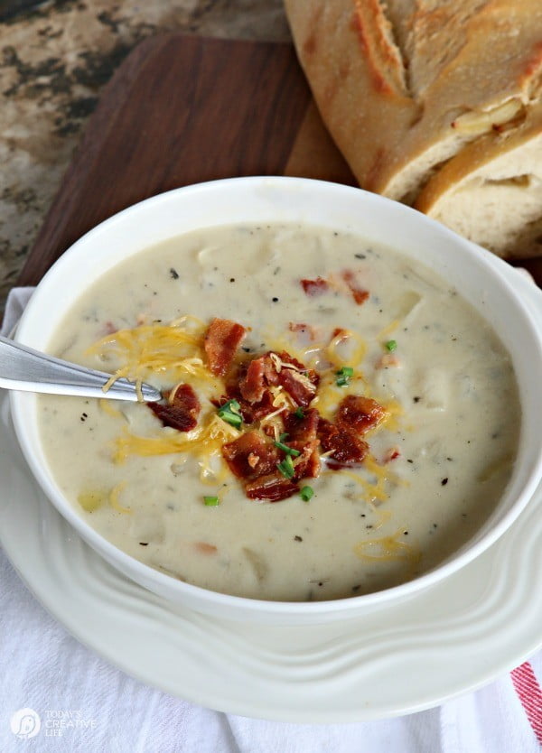 Dairy Free Baked Potato Soup Crock Pot