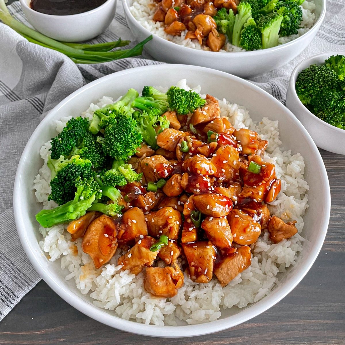 Chicken Teriyaki Bowls Half Baked Harvest