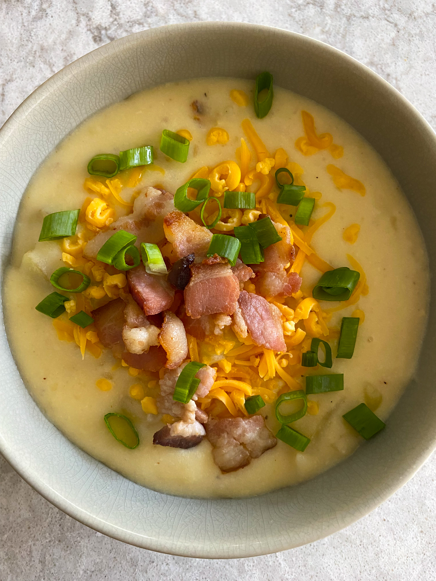 Loaded Baked Potato Soup • Hip Foodie Mom