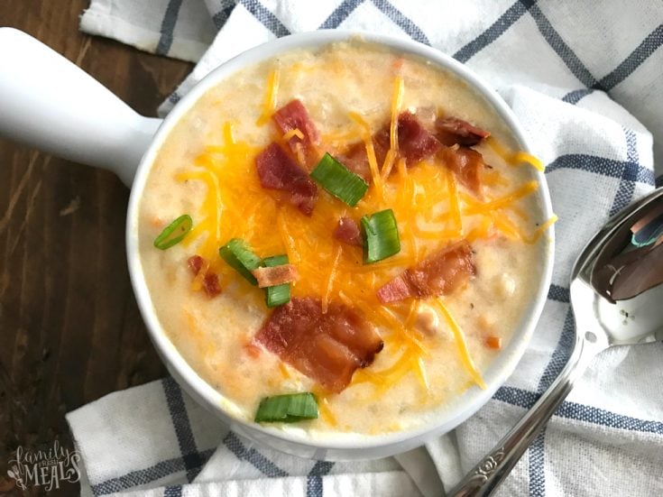 Baked Potato Soup Crock Pot With Cream Cheese