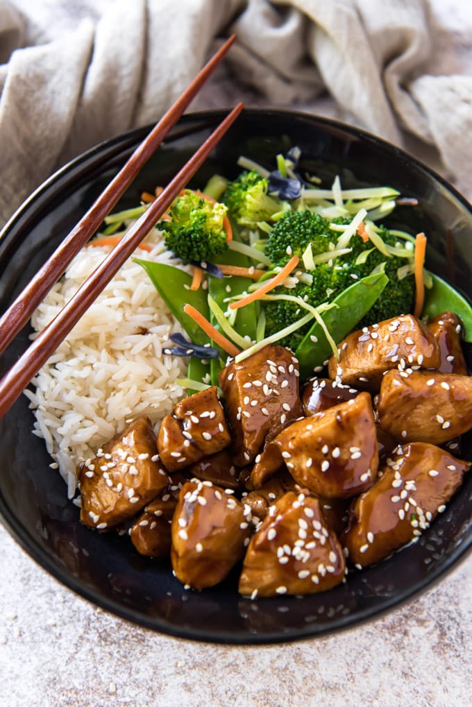 Easy Chicken Teriyaki Rice Bowl Recipe