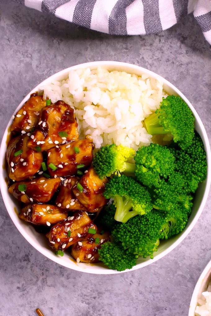 Japanese Chicken Teriyaki Rice Bowl